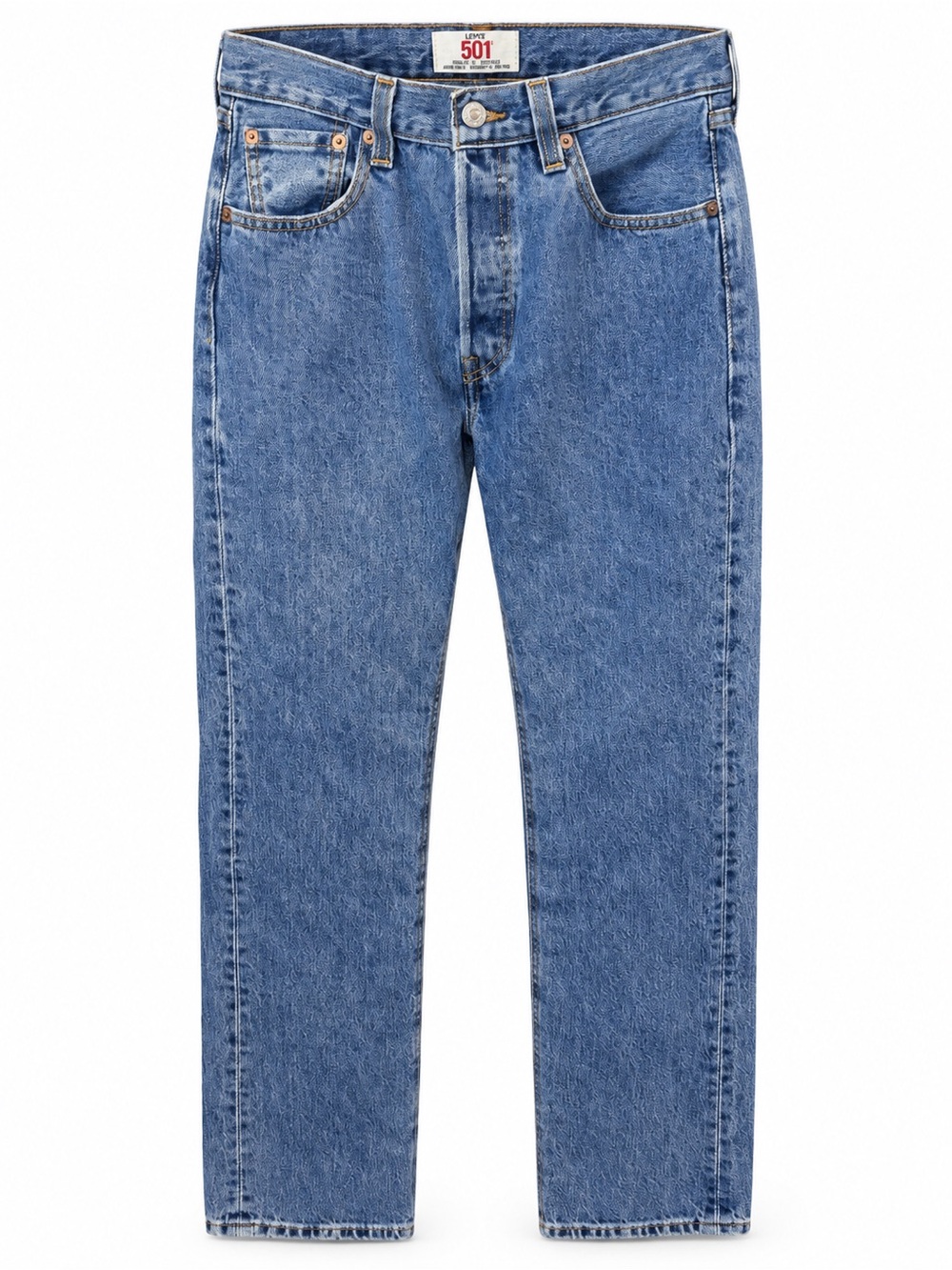 Vintage Levi's 501 Straight Leg Jeans High Rise 100% Cotton Denim